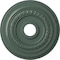 Ekena Millwork Oldham Ceiling Medallion (Fits Canopies up to 8 5/8"), 18"OD x 3 3/8"ID x 7/8"P, Cloud Burst CM18OL1CBF - alternate 1